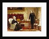 Queen Victoria Interviewing Disraeli at Osborne House by Theodore Blake Wirgman