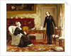 Queen Victoria Interviewing Disraeli at Osborne House by Theodore Blake Wirgman