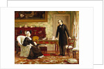 Queen Victoria Interviewing Disraeli at Osborne House by Theodore Blake Wirgman