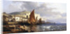 Yport, Normandy, France by Charles Euphrasie Kuwasseg