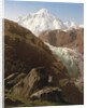 The Gorner Glacier and Zermatt Valley, Switzerland by Jean Francois Xavier Roffiaen