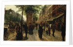 Boulevard des Italiens by Tito Lessi