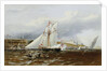 A Regatta at Plymouth, England by Henry A. Luscombe