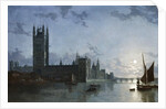 Westminster Abbey and the Houses of Parliament by Henry Pether