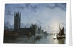 Westminster Abbey and the Houses of Parliament by Henry Pether