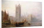 The Houses of Parliament, London by Claude Thomas Stanfield Moore