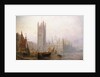 The Houses of Parliament, London by Claude Thomas Stanfield Moore