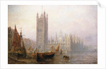 The Houses of Parliament, London by Claude Thomas Stanfield Moore