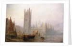 The Houses of Parliament, London by Claude Thomas Stanfield Moore