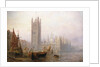 The Houses of Parliament, London by Claude Thomas Stanfield Moore