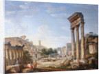 The Forum, Rome, Italy by Giovanni Paolo Panini