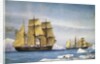 H.M.S. Alert and Discovery on the Arctic Expedition of 1865-1866 by William Frederick Mitchell