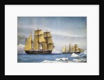 H.M.S. Alert and Discovery on the Arctic Expedition of 1865-1866 by William Frederick Mitchell