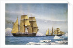 H.M.S. Alert and Discovery on the Arctic Expedition of 1865-1866 by William Frederick Mitchell