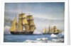 H.M.S. Alert and Discovery on the Arctic Expedition of 1865-1866 by William Frederick Mitchell