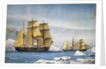 H.M.S. Alert and Discovery on the Arctic Expedition of 1865-1866 by William Frederick Mitchell