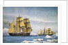 H.M.S. Alert and Discovery on the Arctic Expedition of 1865-1866 by William Frederick Mitchell