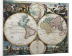 Orbis Terrarum Nova et Accuratissima Tabula by Nicholas Visscher