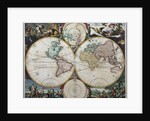 Orbis Terrarum Nova et Accuratissima Tabula by Nicholas Visscher