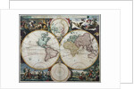 Orbis Terrarum Nova et Accuratissima Tabula by Nicholas Visscher