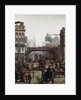Ludgate Hill, London, England by Wilhelm Trubner