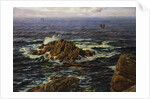 Land's End, Cornwall, England by John Brett