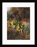 Spring Flowers on a Mossy Bank by Charles Archer