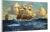 The English Fleet at Sea by Charles Dixon