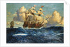 The English Fleet at Sea by Charles Dixon