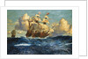 The English Fleet at Sea by Charles Dixon