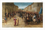 Entrance of Charles VIII in Florence by Francesco Granacci