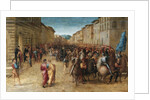 Entrance of Charles VIII in Florence by Francesco Granacci