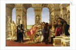 Calumny by Botticelli