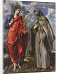 Saint John the Evangelist and Saint Francis by El Greco