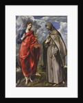 Saint John the Evangelist and Saint Francis by El Greco