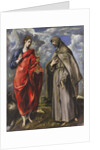 Saint John the Evangelist and Saint Francis by El Greco