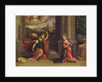 Annunciation by Benvenuto Tisi da Garofalo