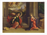 Annunciation by Benvenuto Tisi da Garofalo