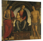 Madonna and Child with Saint John the Baptist and Saint Sebastian by Perugino