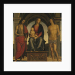 Madonna and Child with Saint John the Baptist and Saint Sebastian by Perugino