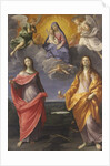 Madonna of the Snow with Saints Lucy and Mary Magdalen by Guido Reni