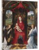 Madonna and Child with Two Angels by Hans Memling