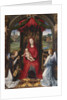 Madonna and Child with Two Angels by Hans Memling