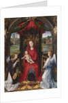 Madonna and Child with Two Angels by Hans Memling