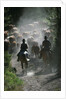 Driving Cattle at Bar Cross Ranch by Anonymous