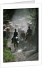 Driving Cattle at Bar Cross Ranch by Anonymous