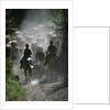 Driving Cattle at Bar Cross Ranch by Anonymous