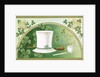 Erin Go Bragh Postcard with Top Hat by Anonymous