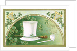 Erin Go Bragh Postcard with Top Hat by Anonymous