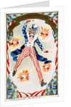 Hurrah for the Fouth of July! Hurray! Postcard by Anonymous